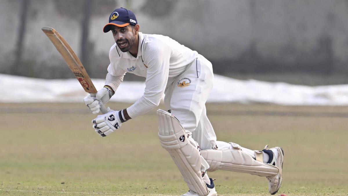 Ranji Trophy 2024-25: Bhambri leads the way as Chandigarh nudges ahead of Delhi on Day 2